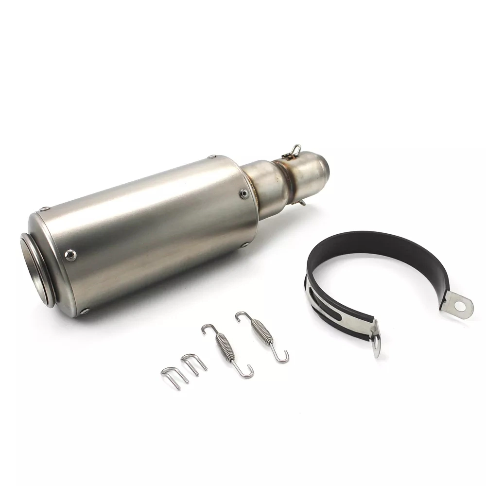 Universal Motorcycle Muffler Titanium Alloy Motorcycle Exhaust Racing Exhaust for Yzf-R1 R6 Mt09 Motorrad Auspuff